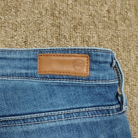 ADRIANO GOLDSCHMIED Angel Jeans Women 27 Blue Boot Cut Stretch Denim AG - Picture 6 of 10